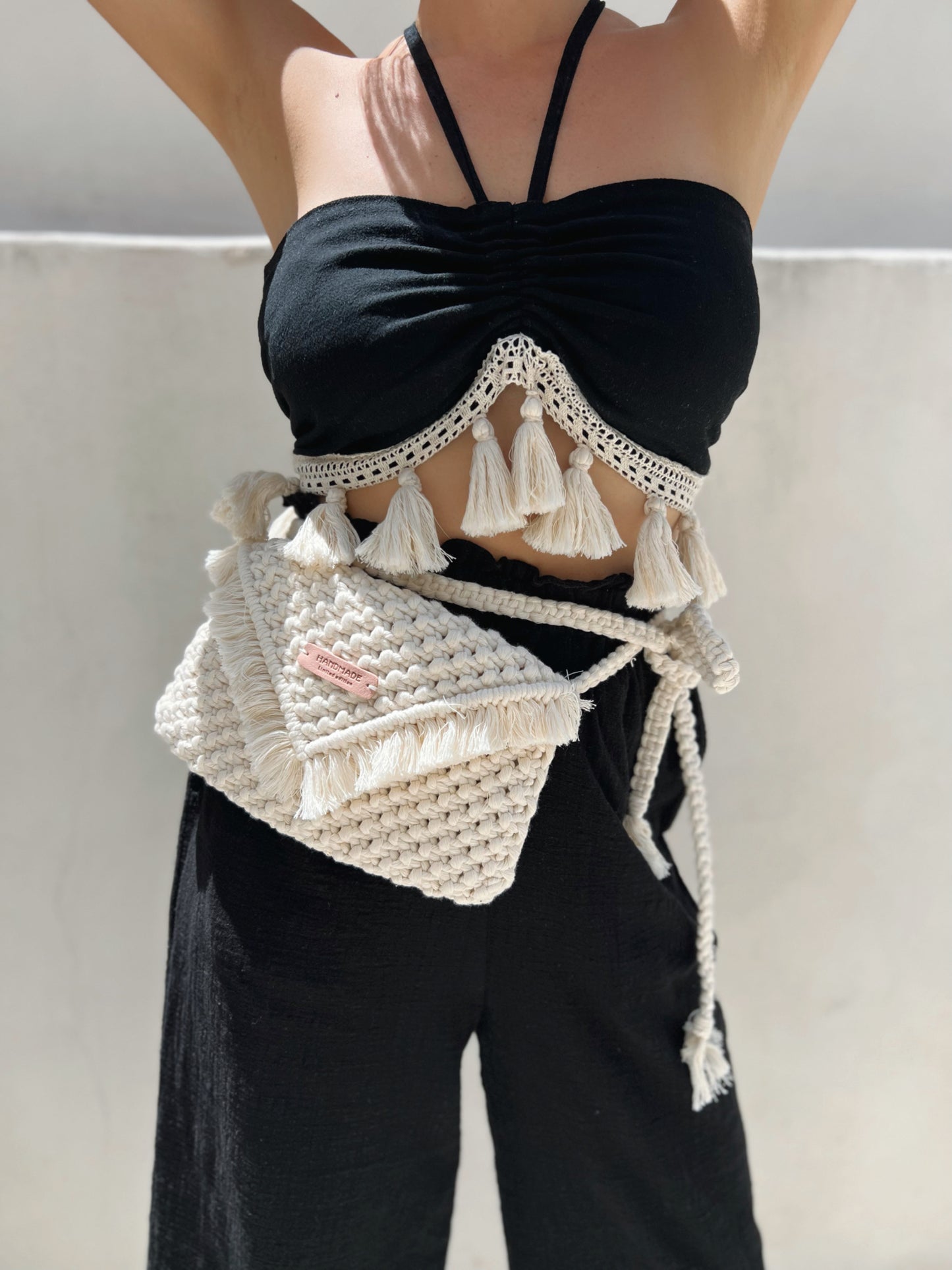 MACRAME BELT BAG