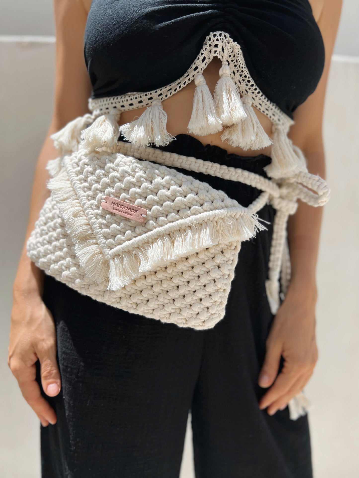 MACRAME BELT BAG